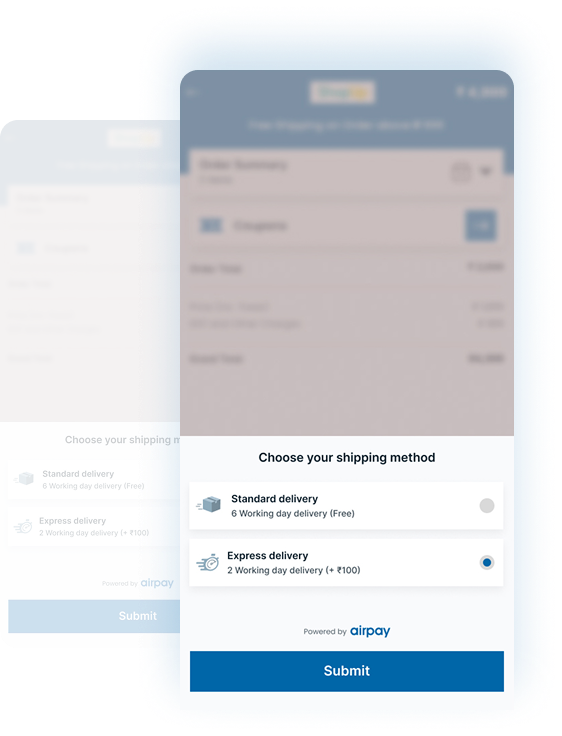 Checkout Screen